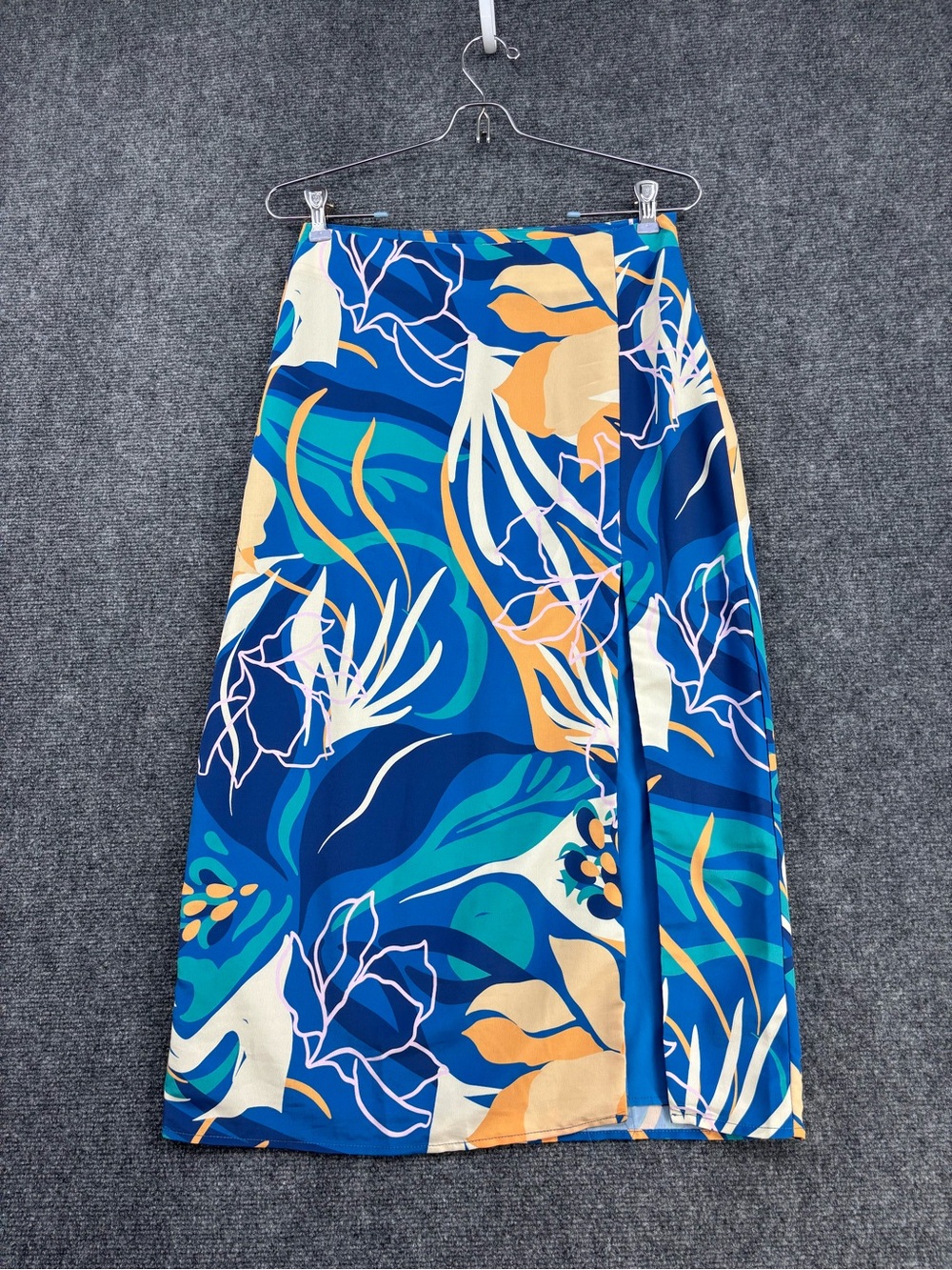 Lulus Adorably Colorful Abstract Resortwear Midi Skirt Women’s S